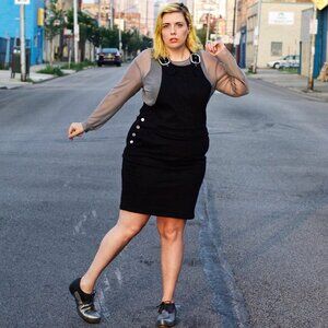 EUC Universal Standard Overall Skirt, size S (14-16)